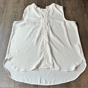 2/$12 White tank top blouse